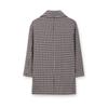 Furina Wool Check Jacket   Wide Tailored Collar