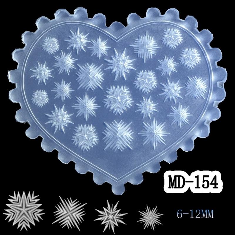 Creative Nail Art Silicone Mold for Easy Pattern and Designs Creation Soft Materials Fit Various Nail Shapes and Lengths
