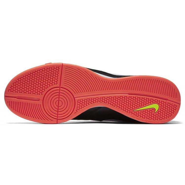 Adidas TiempoX Genio 2 Leather IC Black Hyper Orange Men Sneakers White Volt 819215-018