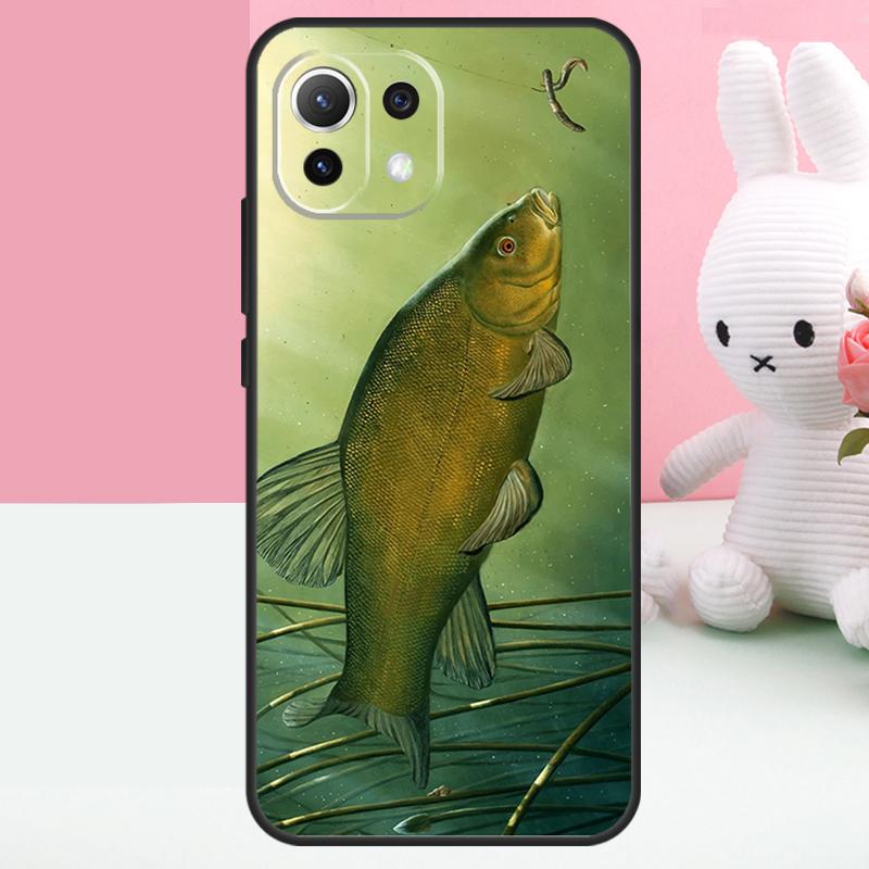 Chub Carp Fish Case For Xiaomi 14 15 Ultra 15T 13T 14T 17 Pro Max POCO F8 Ultra X7 X5 X6 Pro F5 F6 F7 Funda
