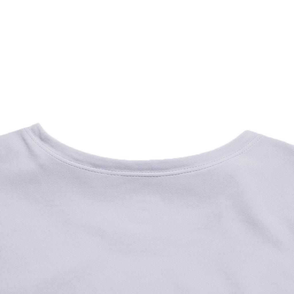 Fila Fitness Fashion Simple Sports Training Casual Comfortable Versatile Round Neck Short Sleeve T-Shirt Women Tops New-Slate-Gray A11W611102FGY