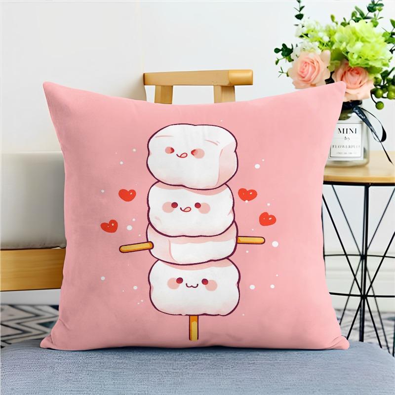 Cartoon Animal Pillowcase Dormitory Decoration Office Living Room Home Pillowcase