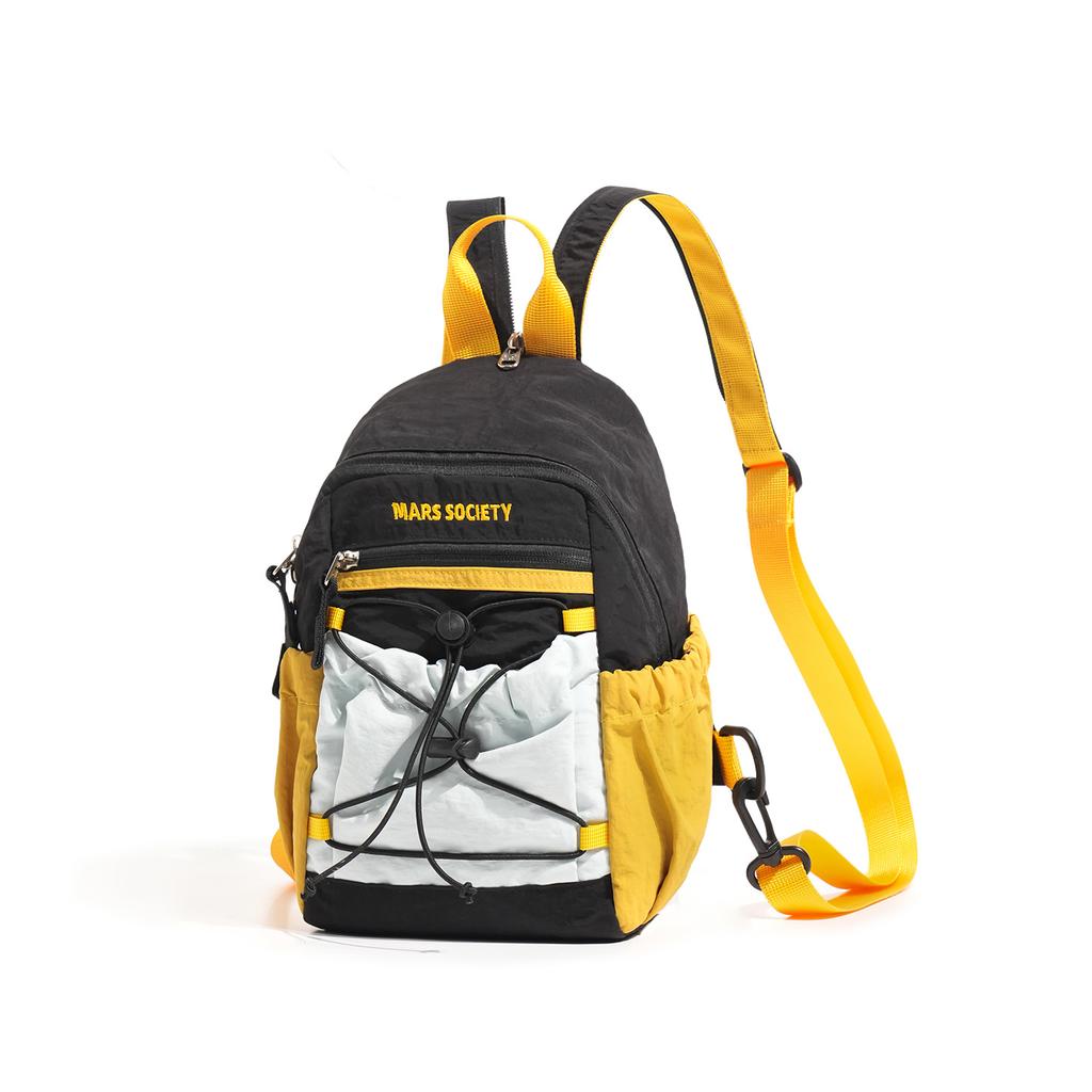 Schoolbag simple contrasting color leisure travel small capacity outdoor mountaineering portable travel backpack lightweight backpack