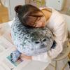 Nuevo Peluche de Foca Muñeca Foca Madre Realista 5 en 1 Almohada de Consuelo de Foca Suave y Linda Cojín para Abrazar a la Novia a la Hora de Dormir Regalos