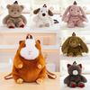 Animal Dog Cartoon Bear Rabbit Plush Backpack Kids Toy Bag Stuffed Gift Doll
