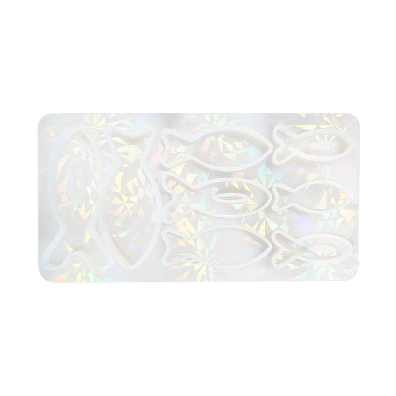 Flexible Silicone Mold for Resin Clay and Crafting Creative Fish Shaped Mold Silicone Pendant Mold for Jewelry Makers чистый