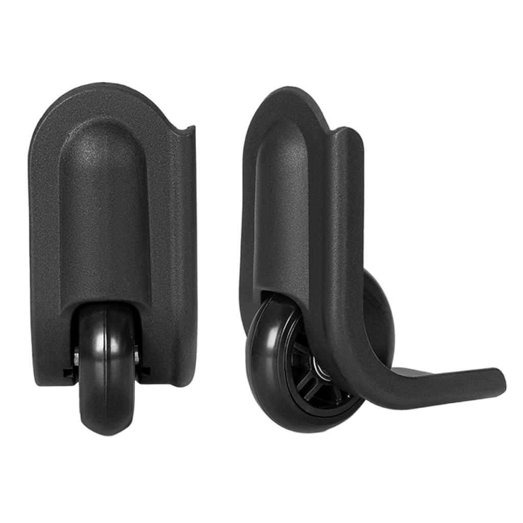 1 Pair Luggage Replacement Wheels Repair Part Suitcases Wheel Plastic Travel Direction Wheel Accessories Easy To Install