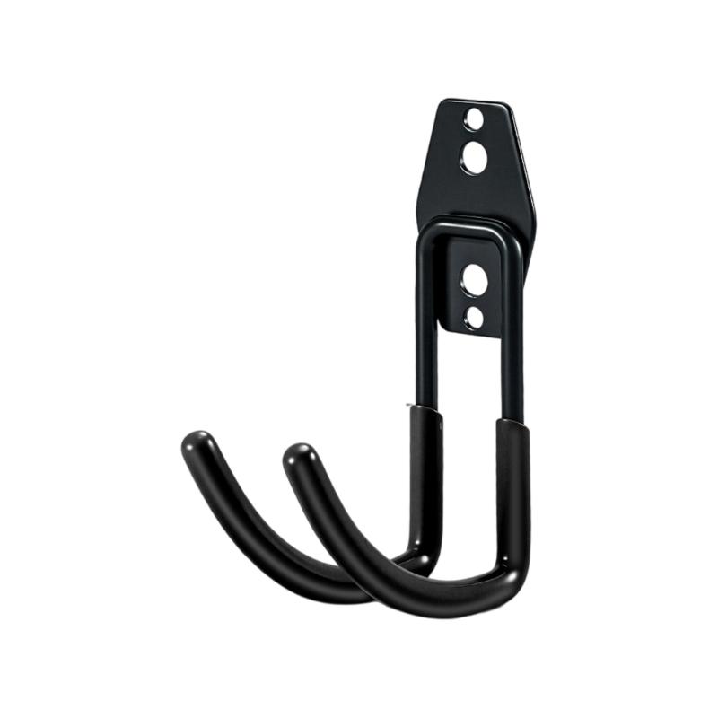 Wytrzymały metalowy haczyk ścienny do długotrwałego użytku, trzyma przedmioty, narzędzia, do przechowywania w łazience, łatwy montaż, solidne żelazo, buduje