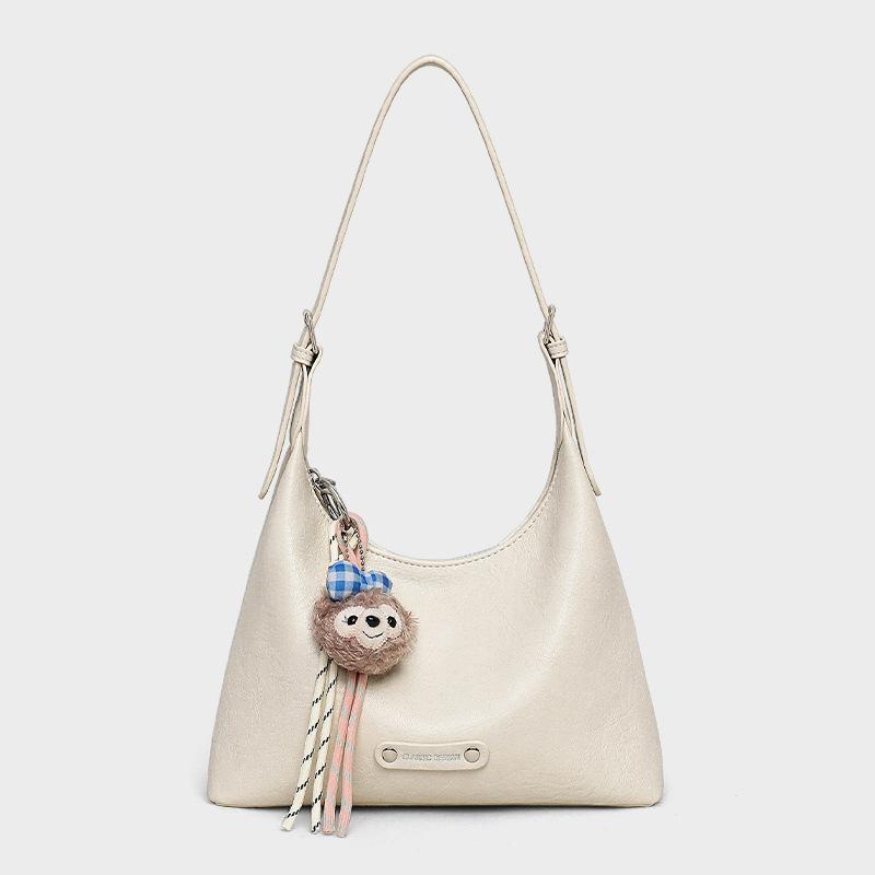 Autumn and Winter New Bag Women's Soft Leather Large-capacity Commuting Armpit Bag Versatile Affordable High-end Girl Gift