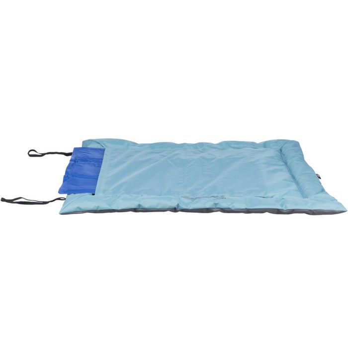 Couverture De Voyage 120 X 80 Cm Pour Tapis Rafraichissant Samoa Classic Bleu Pour Chien - Trixie