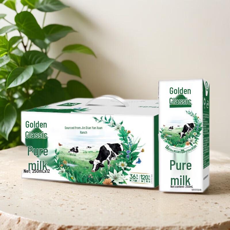 Yili Pure Milk (12x250ml)