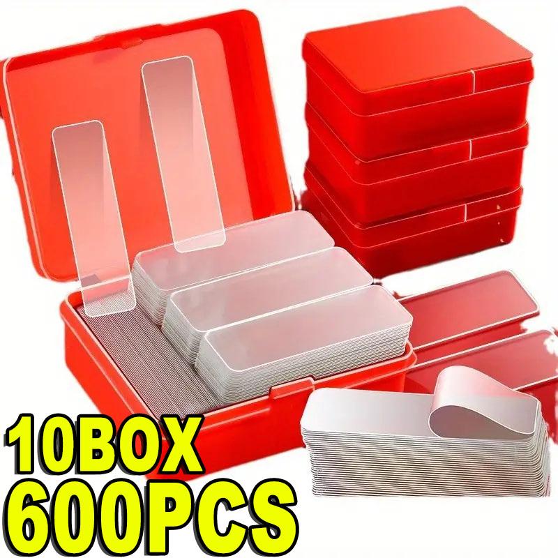 No Trace Reusable Square Adhesive Tape Removable Transparent Wall Mount Sticker Double Sided Adhesive Tape