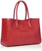 Reg Chroma Business Leather Made in Red Tote, Japan, 410064-30,