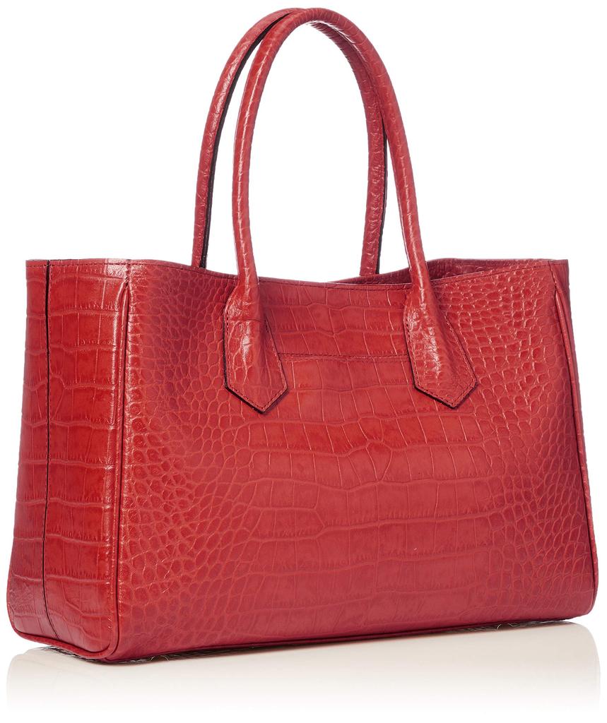 Reg Chroma Business Leather Made in Red Tote, Japan, 410064-30,