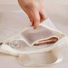 Portable Travel Mesh Wash Bag Transparent Storage Bag Portable Cosmetic Bag Large Capacity Storage Bag Underwear Organizing Bag