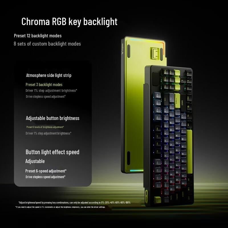 Rapoo V700DIY-87 Tri-mode Custom Mechanical Keyboard