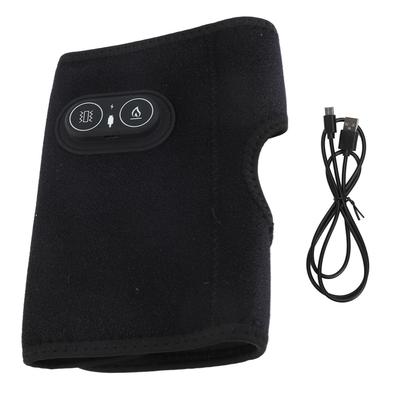 Heated Elbow Brace Adjustable Hot Compress Vibration Elbow Wrap Pad