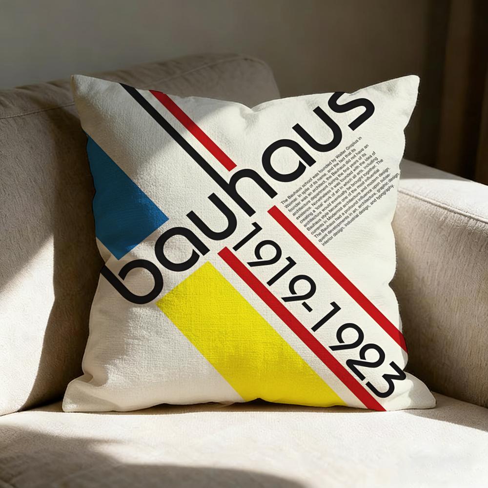 Art B-bauhaus Pillow Case Pillowcase, Double-sided Printed, Sofa Cushion, Bedroom Headboard Pillow
