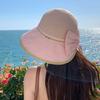 Dammössa sommar UV fiskarhatt solskyddshatt solskyddshatt damhatt solskyddshatt för ridning kan inte blåsa av