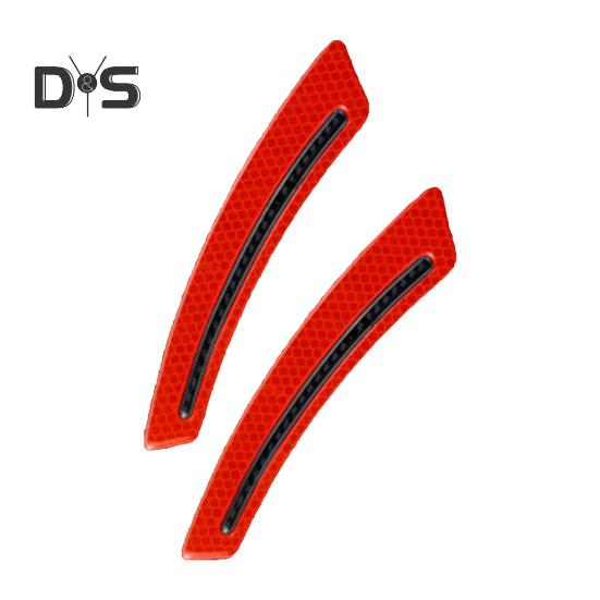 

2 шт., хорошая липкость, самоклеющиеся автомобильные колеса для бровей, удобные автомобильные колеса, защита бампера для бровей, гвардия красный