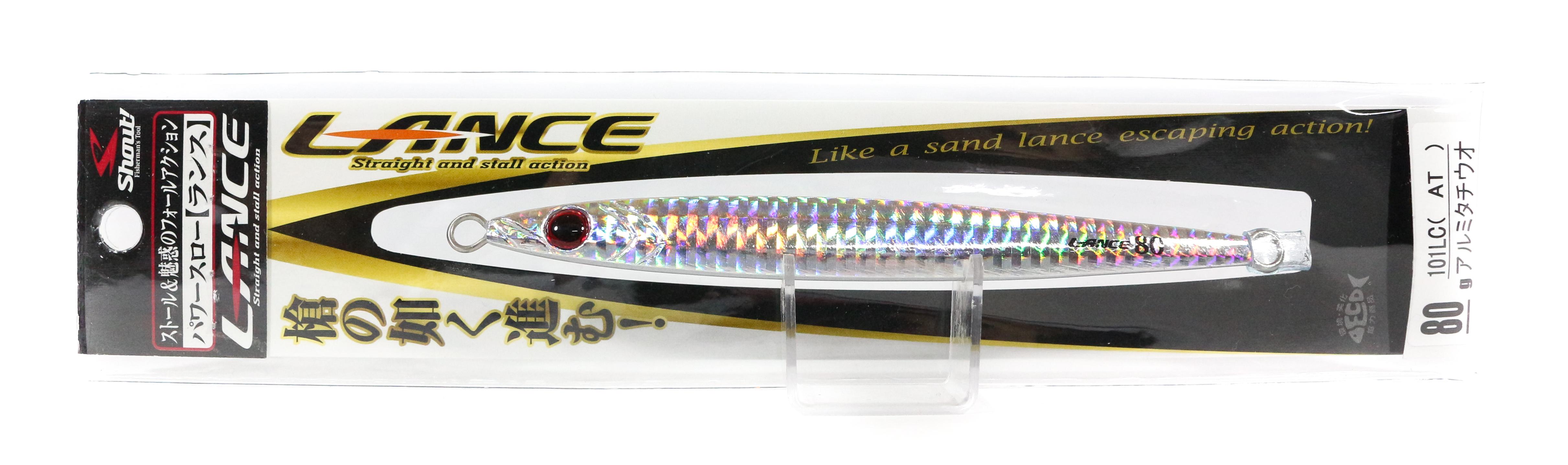 

Shout 101-LC Metal Jig Lance Slow Fall Long 80 грамм TH (6620)