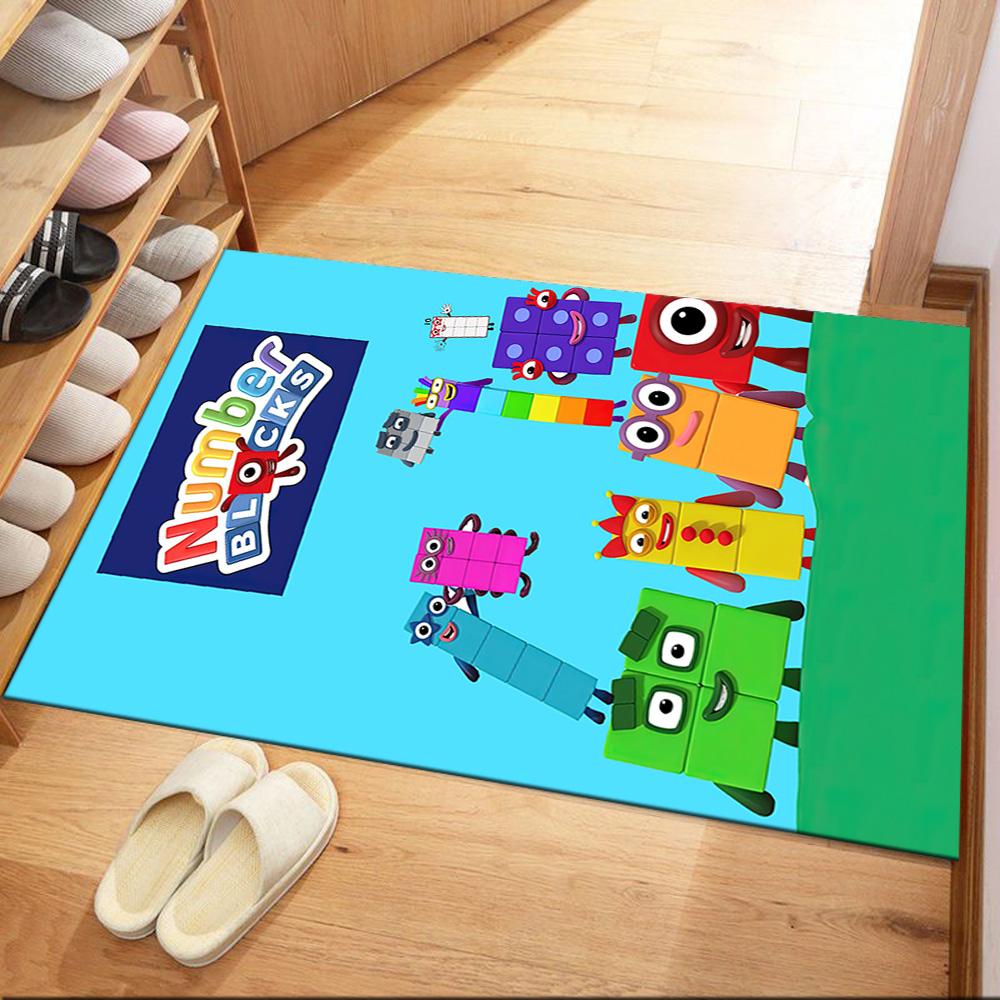 Numberblocks Floor Rug Office Rug Perfect For Decorate Room Balcony Foyer Bedrooms Antislip Rug Office Home Decor Perfect Birthdaychristmas Gift Idea