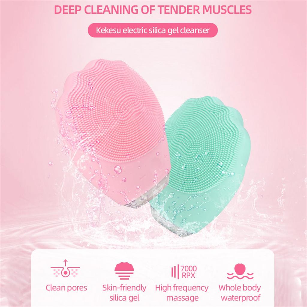 Buy Silicone Cleanser Electric Charging Face Washer Vibration Face
