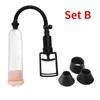 Hand Pump  Trainer Male Enlarger Enlargement Vacuum Pump Male Extender Adult Products
