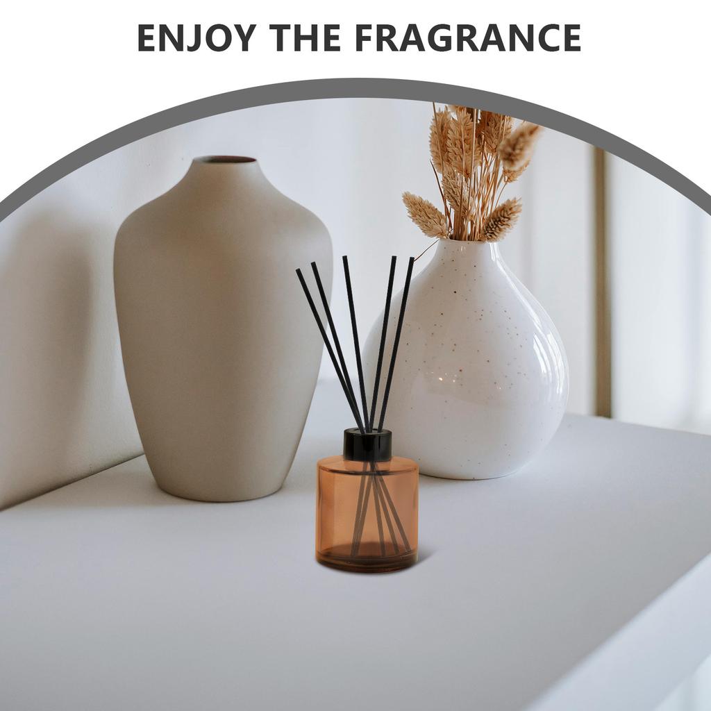 100Pcs Reed Diffuser Sticks Fiber Fragrance Refill Essential Oil Aroma Dispersal Sticks for Home Scent Enhancing Decoration