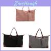 Nylon-Tragetasche für Damen, große Kapazität, Reise-Handtasche mit Reißverschluss, für den täglichen Gebrauch