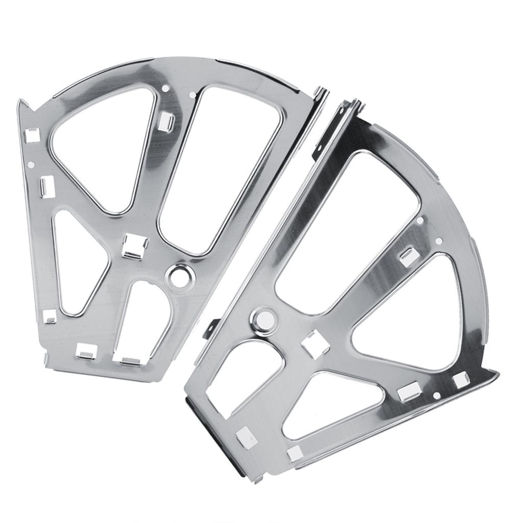 2Pcs Stainless Steel Shoes Drawer Cabinet Hinges Turing Rack Replacement Fittings(2 Layers)