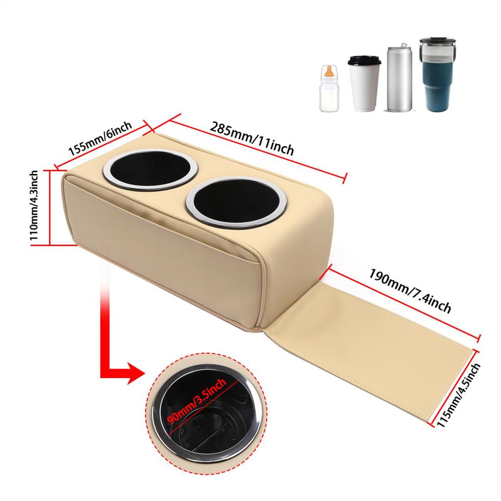 Cup Holder For Car Interior Modern Tray Couch Cup Holder Car Accessories For Cell Phone Snack Remote Water Bottle Truck SUV