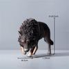 1/6 Scale Coyote Wolf Animal Figure, Realistic PVC Plastic Model, Premium Adult Toy, 20cm Class, Original Statue, Painted, Complete, Perfect for Anima