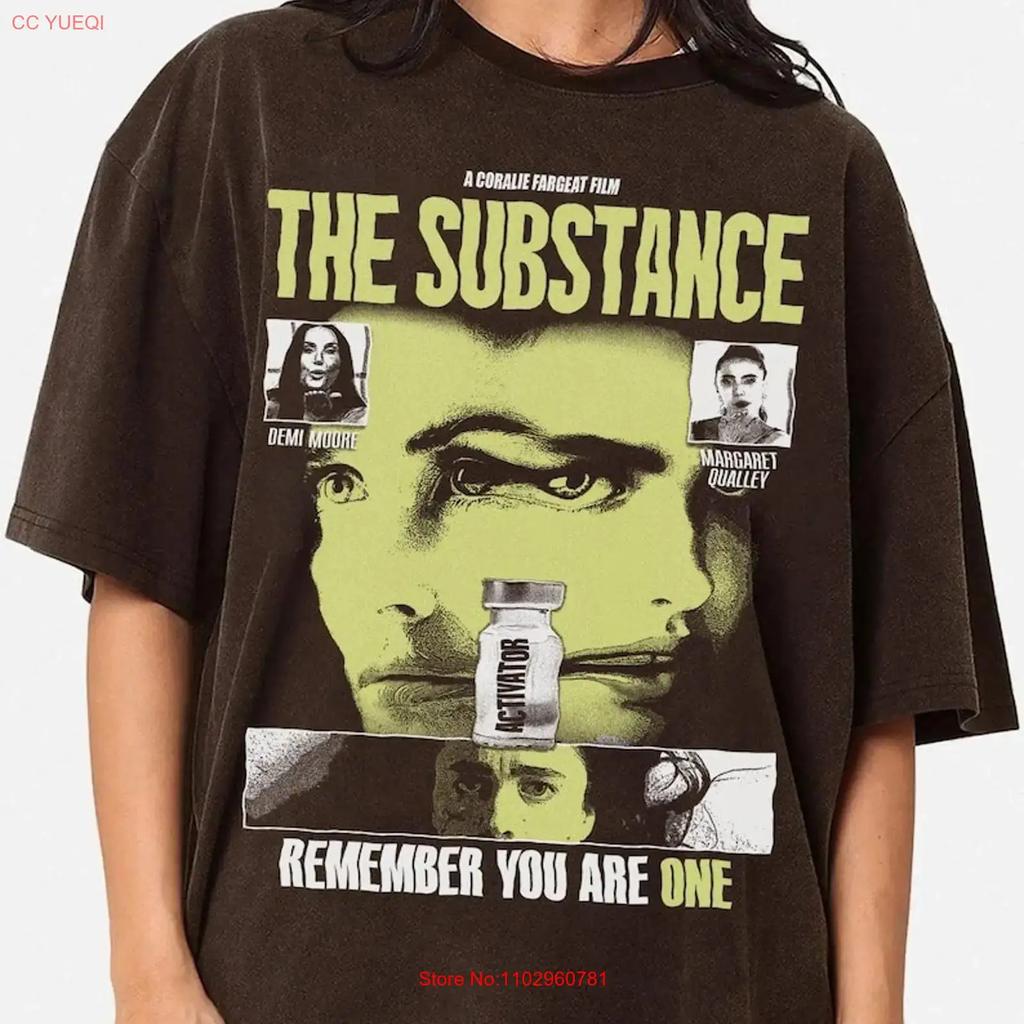 T-shirt The Substance Limited Nuova Vintage Traspirante Grafica Comoda Uomo Elasticizzata Moda Casual