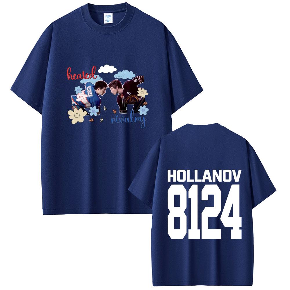 Heated Rivalry Shane Hollander Ilya Rozanov Hollanov 2481 Graphic Tshirt Men Women  Fashion Streetwear Male Soft Cotton Tees