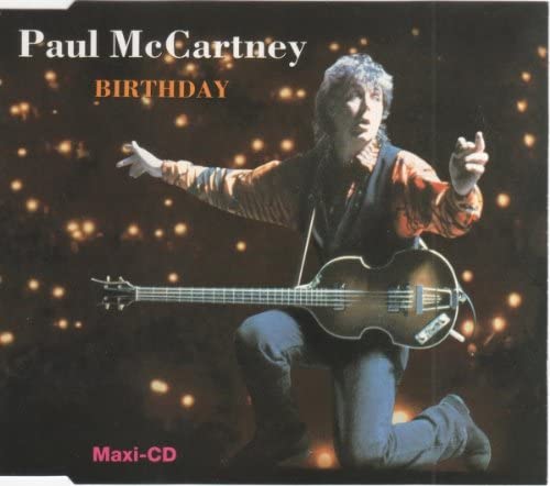 

CD PAUL MCCARTNEY - Birthday CDR6271,2040852 Parlophone, MPL 1990 UK Rock Used