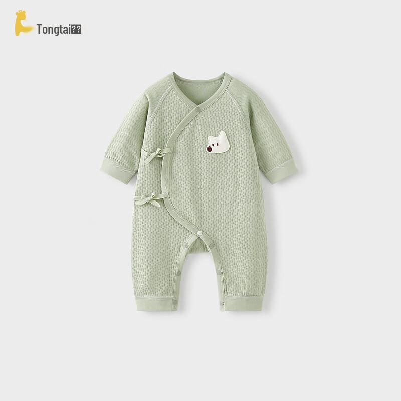 Tongtai Newborn Pure Cotton Butterfly Romper
