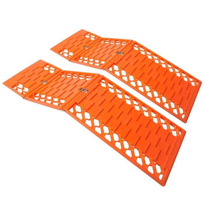 ProPlus Ensemble de 2 tapis de traction pliables 360835 404047