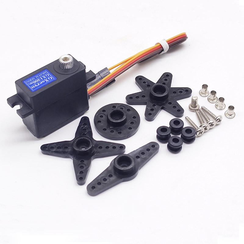 GXServo GX1306MG 4kg 17g 6.0v High Speed Digital Metal Gears Mini Servo For RC Car Fix-Wing Boat Robot Arm WPL Model Parts
