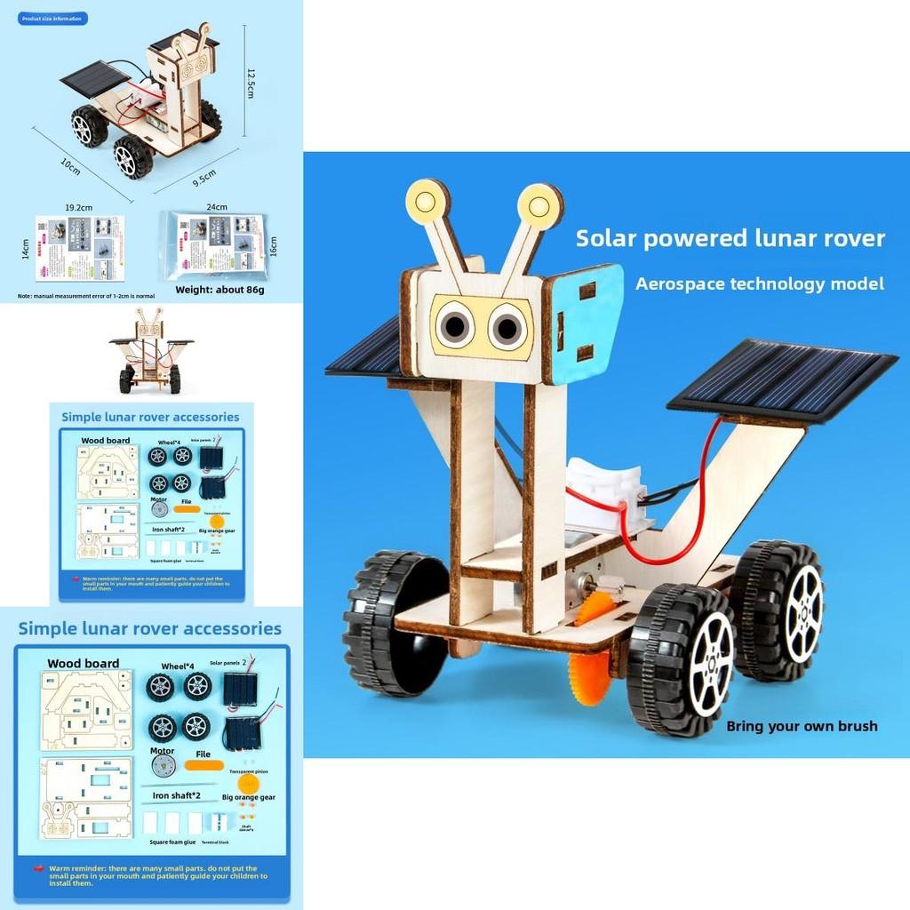 Solar Energy Science Experiment Kit With Diy Moon Rover Model For Kids Educational Stem Activity