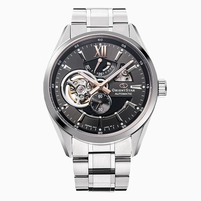 Orient Star RK-AV0005N Men's Automatic Watch, Modern Skeleton Design, Mechanical Movement, Made In Japan, with 2-Year Manufacturer's Warranty, Open