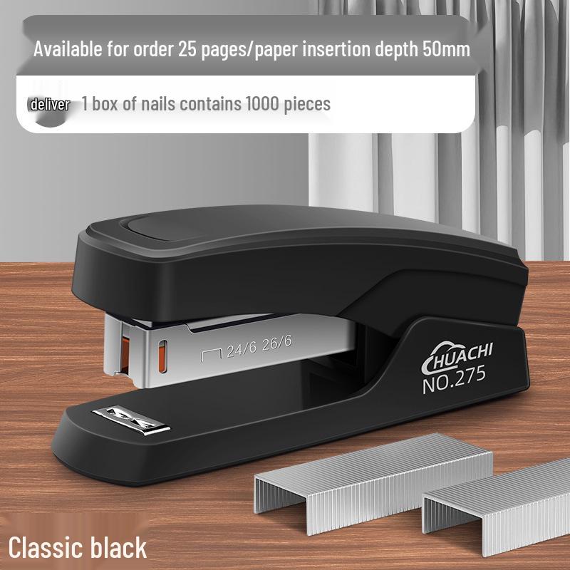 Large Heavy-Duty Stapler for Thick Books - Ideal for Students