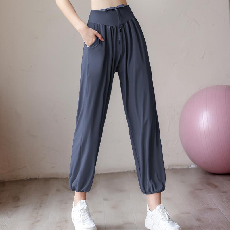 Quick-Dry Women's Loose Yoga & Running Pants - Spring/Summer