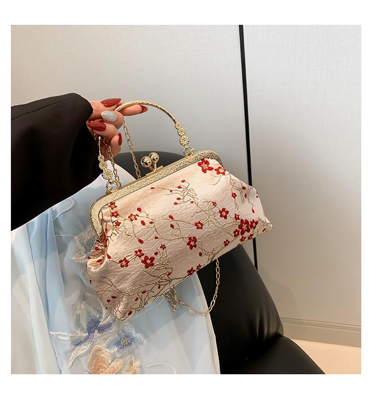 Stylish Street Style Bag 2024 Spring New Limited Edition Evening Bag Vintage Simple Casual Handbag Single Shoulder Crossbody Bag