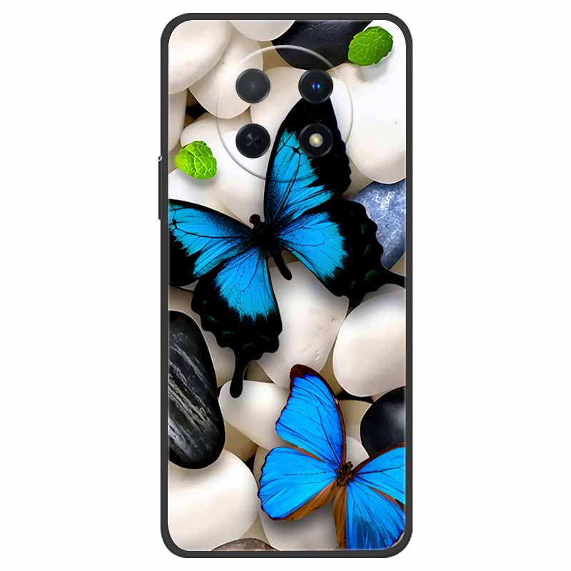 Für Huawei nova Y91 Hülle Weiches TPU Silikon Niedliche Katzen Abdeckung für Huawei Nova Y 91 STG-LX1 Handyhüllen NovaY91 Coole Fundas Coques