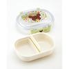 Skater Children's Lunch Box, 1 Tier, 360ml, with Core (Side Dishes Container), Dome-shaped, Fluffy Kids Lunch, Antibacterial Treatment, Made in Japan,