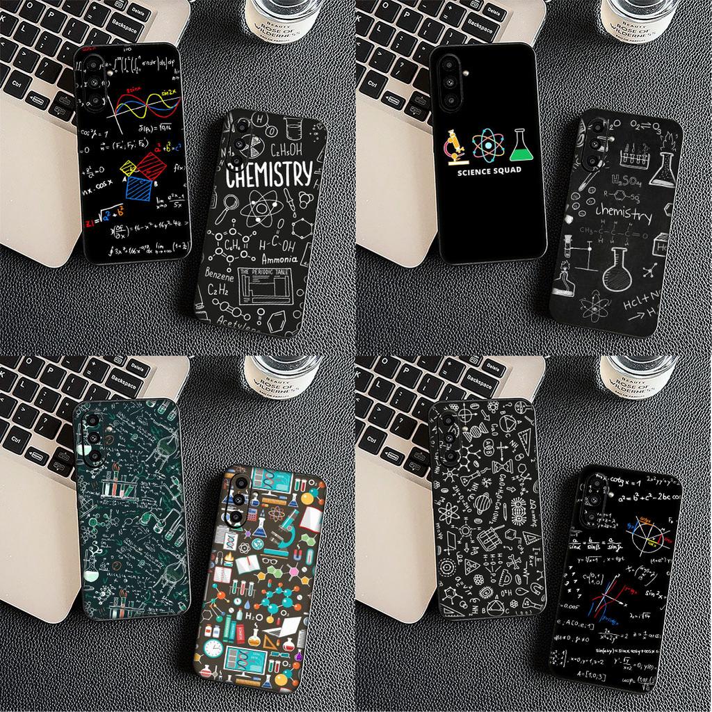 Cover for Apple iPhone 16 15 14 11 Pro Max 6 7 8 Plus + SE2 SE3 SE 2022 2020 8+ Phone Case Chemistry Science Chemical Maths