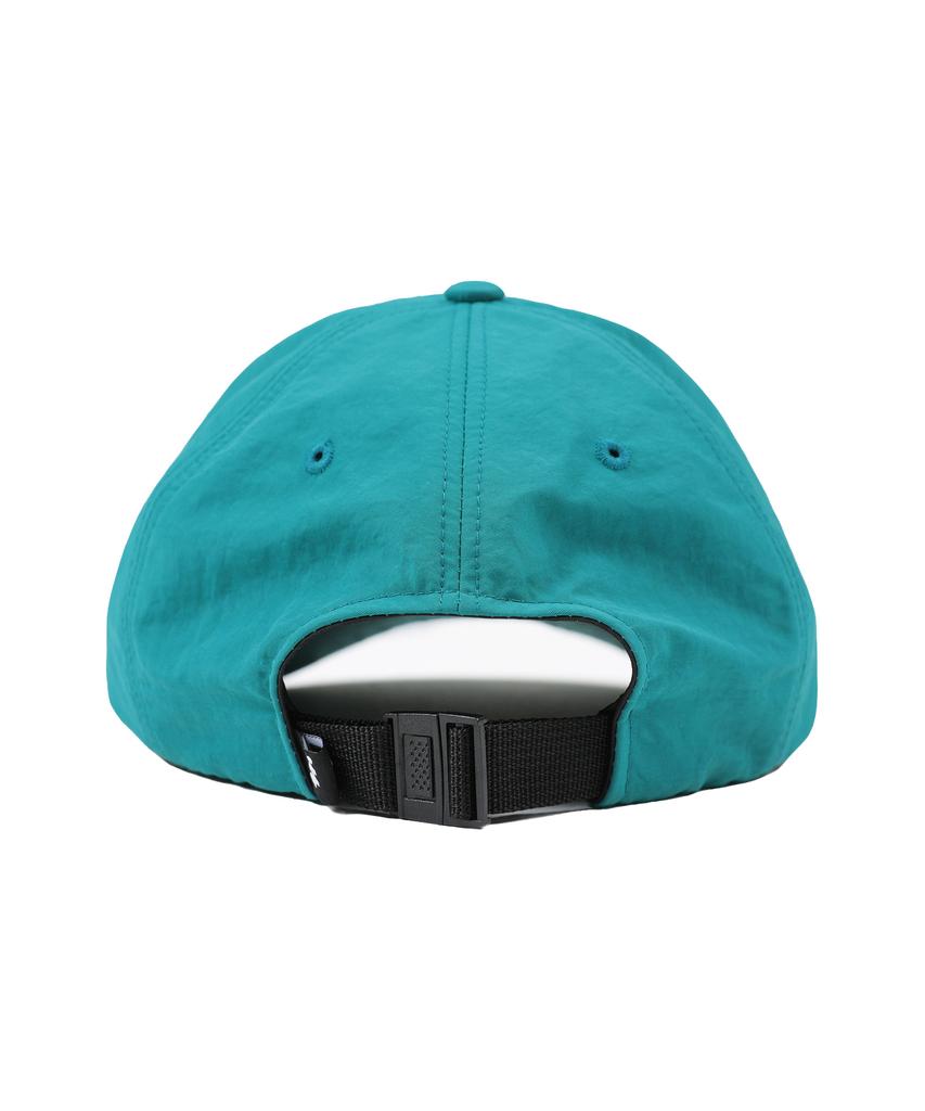 WHEN YOU MOVE Nylon Logo Embroidered Ball Cap Green