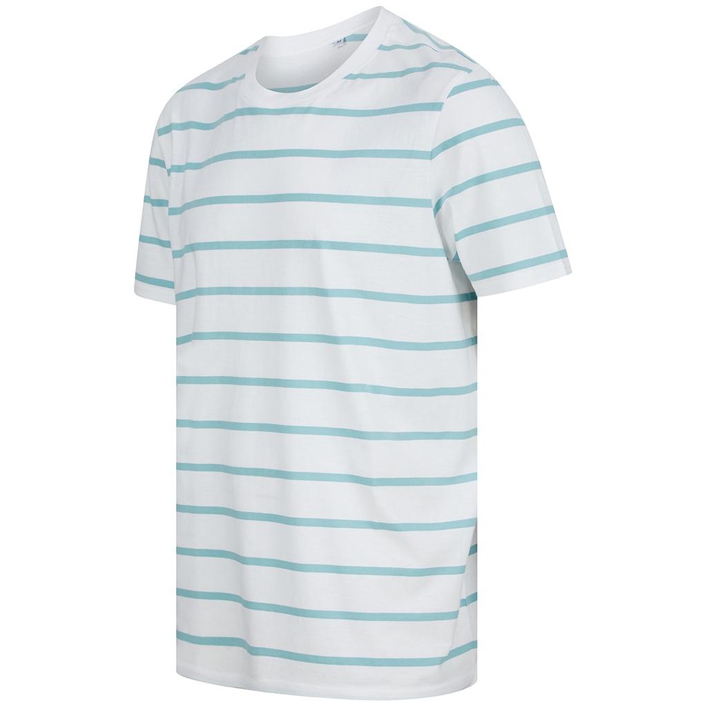 Front Row T-shirt rayé unisexe pour adulte