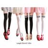 Damen Überknie Oberschenkelstrümpfe Mode Hohe Socken Strumpfhose